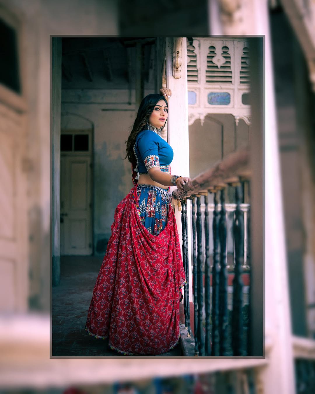 Romantic couple portrait outdoors